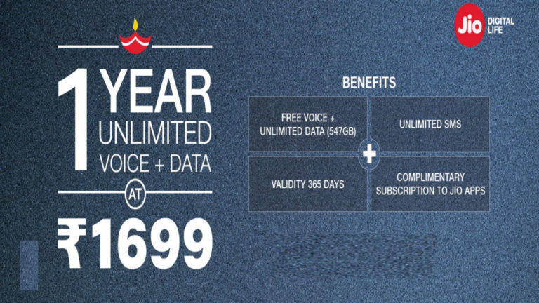 Jio Diwali Offer